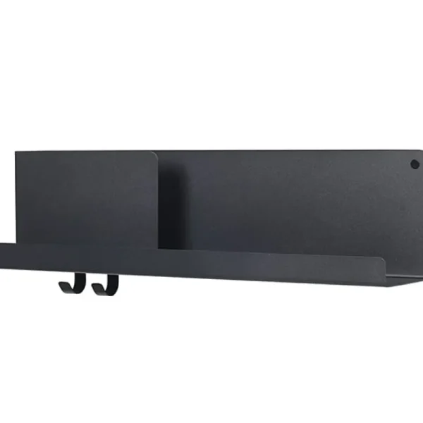 String Furniture Regale-Muuto Regal Folded, schwarz, mittelgroß