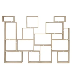 String Furniture Regale-Muuto Regalmodul Stacked, mittel, Eiche