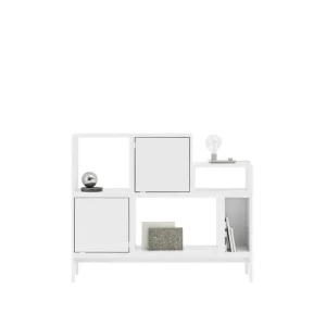 String Furniture Regale-Muuto Regalmodul Stacked, klein, weiß