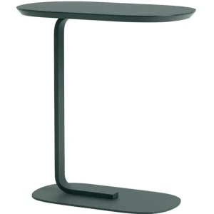 Muuto Tische-Relate Beistelltisch, Höhe: 60,5 cm, Dunkelgrün