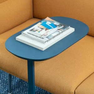 ferm LIVING Tische-Muuto Relate Beistelltisch, Höhe: 60,5 cm, Blaugrau