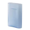 Muuto Vasen-Ridge Vase, 35 cm, hellblau, mattiertes Glas