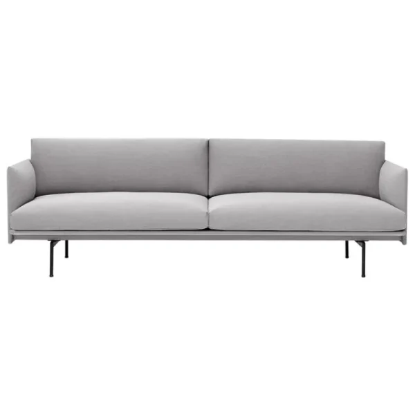 Audo Copenhagen Sofas Und Liegen-Muuto Sofa Outline, 3-Sitzer