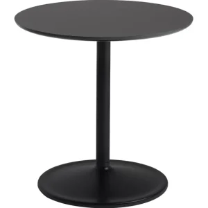 HAY Tische-Muuto Soft Beistelltisch 48 cm, Schwarz