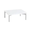 Frama Regale-Muuto Stacked Podest mit Rohrgestell, 43,5 x 35 x 17 cm, weiß