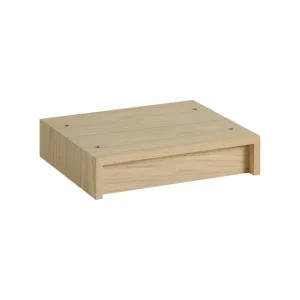 Montana Furniture Regale-Muuto Stacked Sockel, 43,5 x 35 x 10 cm, Eiche