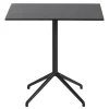 HAY Tische-Muuto Still Cafe Tisch, 75 x 65 cm, schwarz