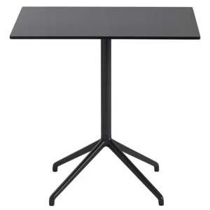 HAY Tische-Muuto Still Cafe Tisch, 75 x 65 cm, schwarz