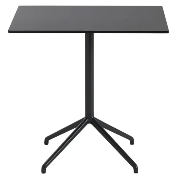HAY Tische-Muuto Still Cafe Tisch, 75 x 65 cm, schwarz