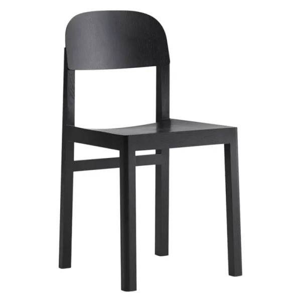 Muuto Sitzgelegenheiten-Stuhl Workshop, Schwarz