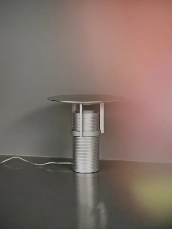 Astep Tischlampen-Muuto Tischleuchte Set, Aluminium