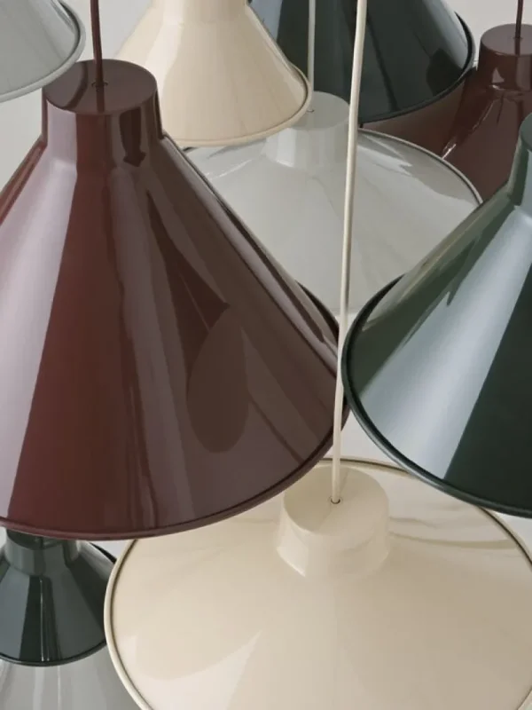Muuto Deckenleuchten-Top Pendelleuchte, 21 cm, Tiefrot