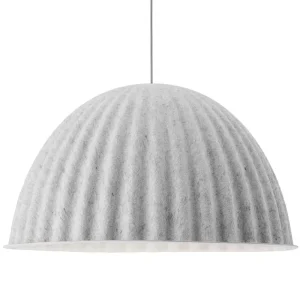 Audo Copenhagen Deckenleuchten-Muuto Under the Bell Pendelleuchte, 82 cm, weiß meliert
