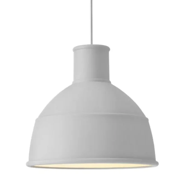 Fritz Hansen Deckenleuchten-Muuto Unfold Leuchte, hellgrau