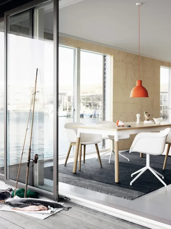 Fritz Hansen Deckenleuchten-Muuto Unfold Leuchte, orange