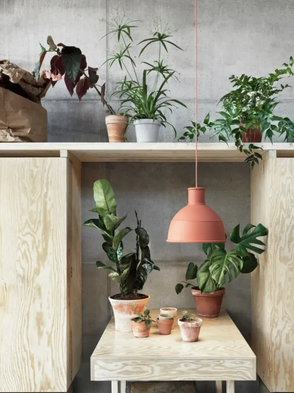 Fritz Hansen Deckenleuchten-Muuto Unfold Leuchte, orange