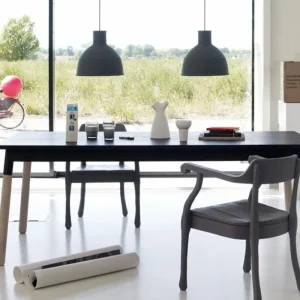 Kartell Deckenleuchten-Muuto Unfold Leuchte, schwarz