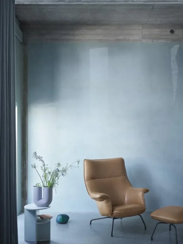 Vitra Vasen-Muuto Vase Kink, hellblau