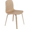 GUBI Sitzgelegenheiten-Muuto Visu Stuhl, Holzfuß, Eiche