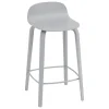 Muuto Sitzgelegenheiten-Visu Thekenhocker, 65 cm, grau
