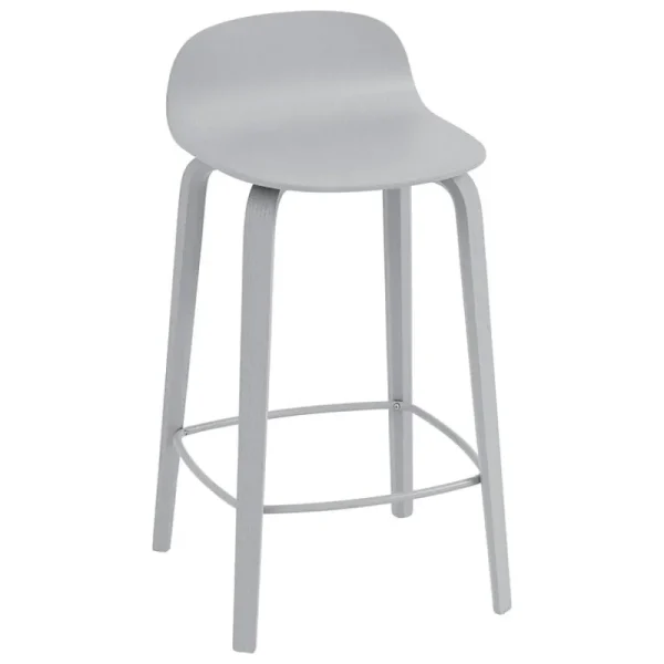 Muuto Sitzgelegenheiten-Visu Thekenhocker, 65 cm, grau
