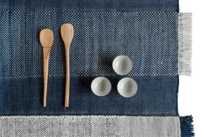 Nanimarquina Teppiche Und Läufer^Tres Teppich, blau