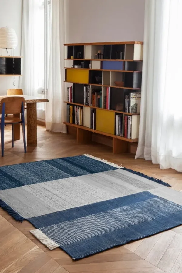 Nanimarquina Teppiche Und Läufer^Tres Teppich, blau