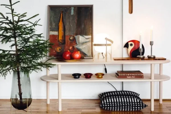 Iittala Kerzen Und Kerzenhalter-Nedre Foss Sirkel Teelichthalter, Mid Winter Red