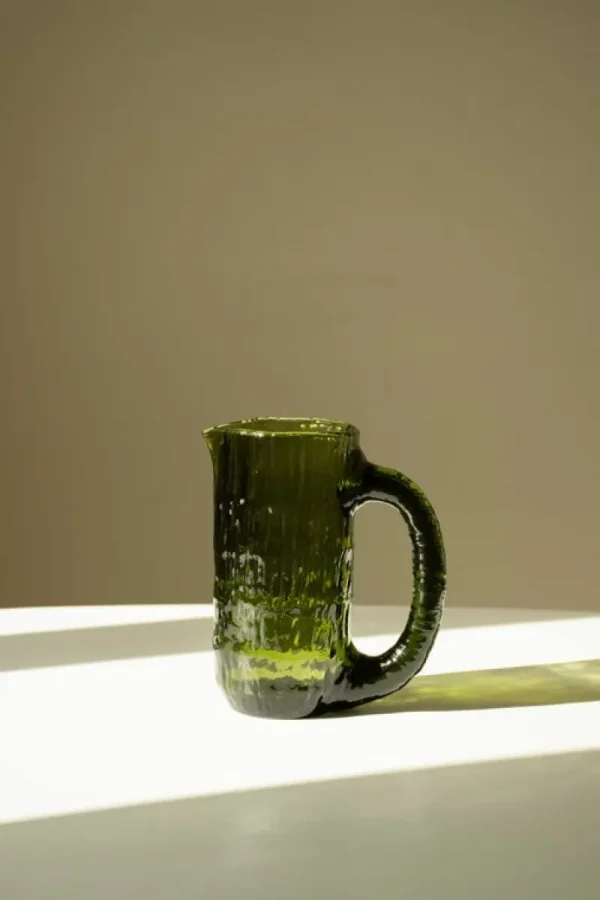 Nedre Foss Karaffen Und Krüge^Vannfall Krug, Flaschengrün