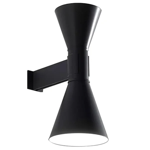 HAY Wandleuchten-Nemo Lighting Applique de Marseille Mini Wandleuchte, Schwarz