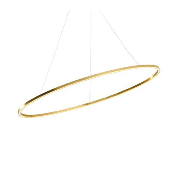 Nemo Lighting Deckenleuchten-Ellisse Minor Pendelleuchte, Direktlicht 2700K, Gold