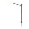 u00d6rsju00f6 Wandleuchten-Nemo Lighting Mini Potence Pivotante Wandleuchte, Grau