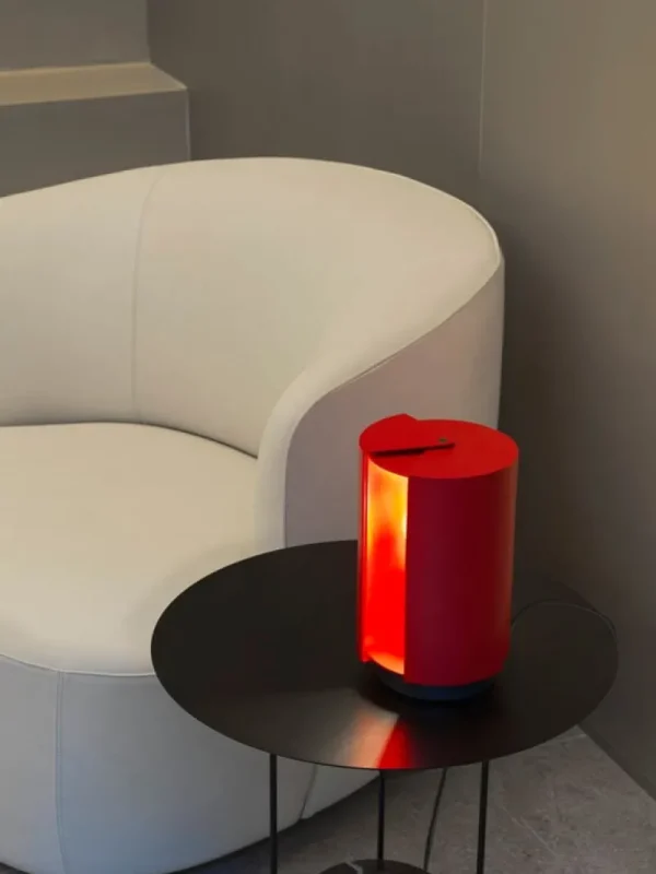 Nemo Lighting Tischlampen-Pivotante à Poser Tischleuchte, Karminrot