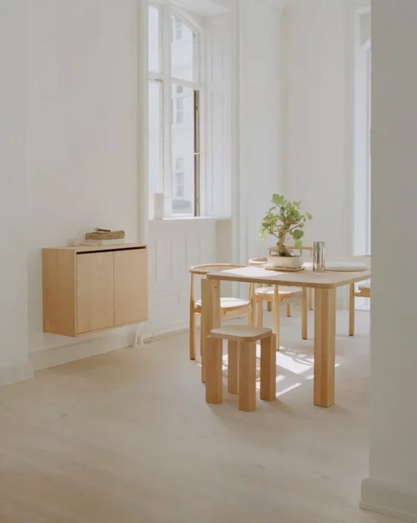 HAY Sitzgelegenheiten-New Works Atlas Hocker, Eiche natur