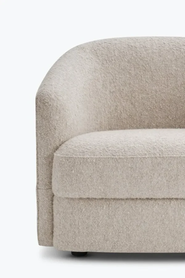 Normann Copenhagen Sitzgelegenheiten-New Works Covent Loungesessel, Hellgrau