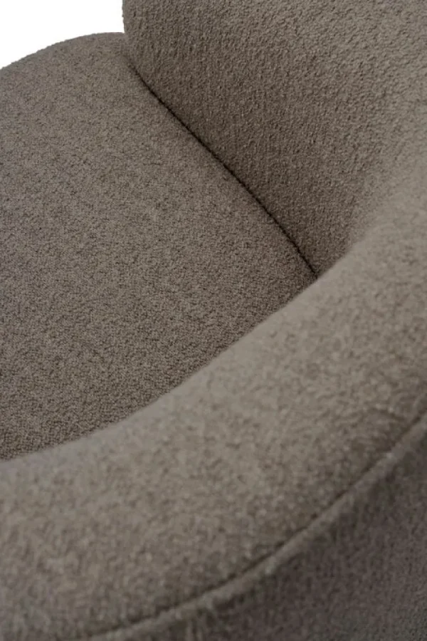 Made by Choice Sitzgelegenheiten-New Works Covent Loungesessel, Dunkles Taupe