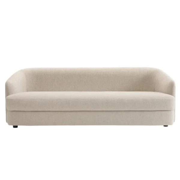 NORR11 Sofas Und Liegen-New Works Covent Sofa 3-Sitzer, tief, Weiß