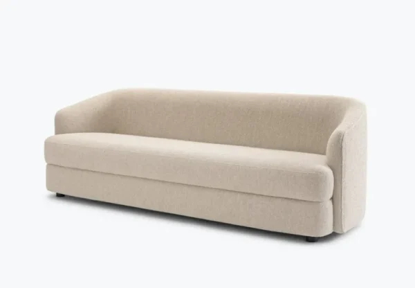 NORR11 Sofas Und Liegen-New Works Covent Sofa 3-Sitzer, tief, Weiß