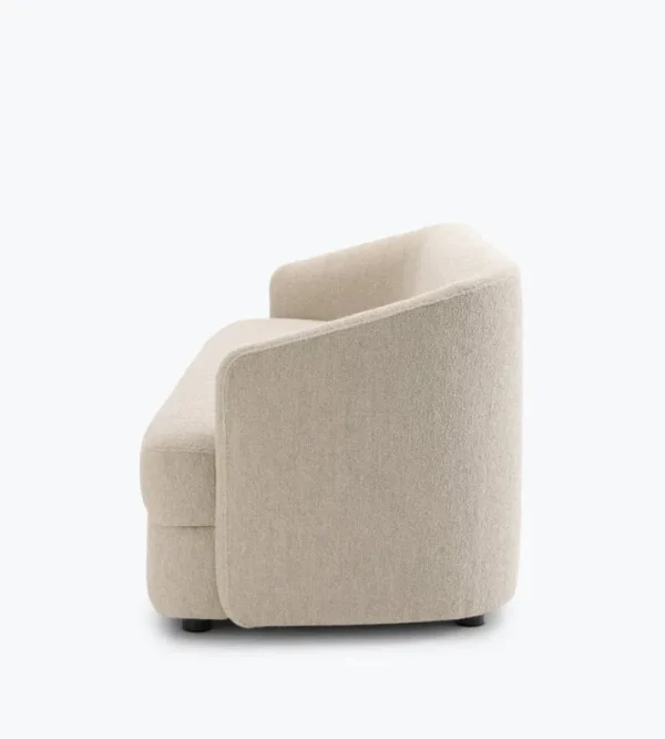 NORR11 Sofas Und Liegen-New Works Covent Sofa 3-Sitzer, tief, Weiß