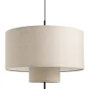 Louis Poulsen Deckenleuchten-New Works Margin Pendelleuchte, 90 cm, Beige