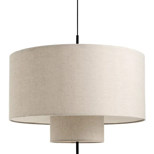 Louis Poulsen Deckenleuchten-New Works Margin Pendelleuchte, 90 cm, Beige