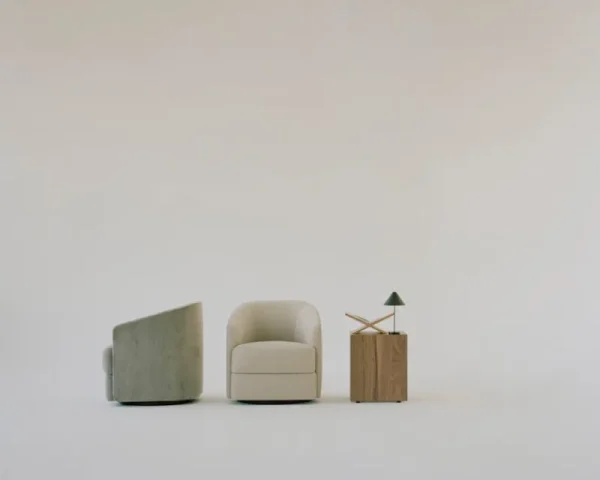 Muuto Tische-New Works Mass Beistelltisch, Walnussholz