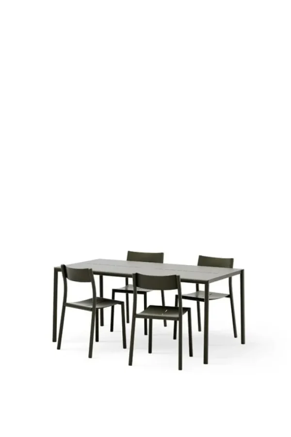 New Works Terrassenmöbel | Tische^May-Tisch, 170 x 85 cm, Dunkelgrün