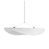 Normann Copenhagen Deckenleuchten-New Works Tense Pendelleuchte 90 cm, Weiß