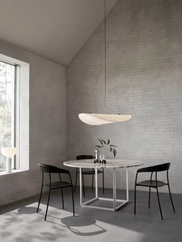 Normann Copenhagen Deckenleuchten-New Works Tense Pendelleuchte 90 cm, Weiß