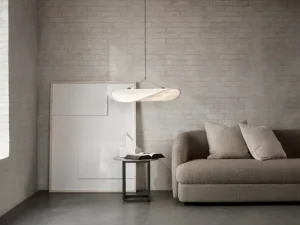 Normann Copenhagen Deckenleuchten-New Works Tense Pendelleuchte 90 cm, Weiß