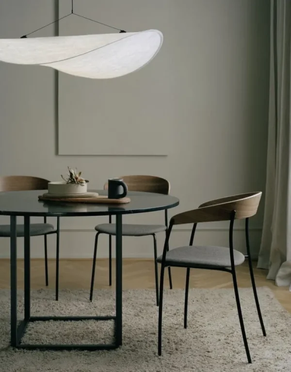 Normann Copenhagen Deckenleuchten-New Works Tense Pendelleuchte 90 cm, Weiß