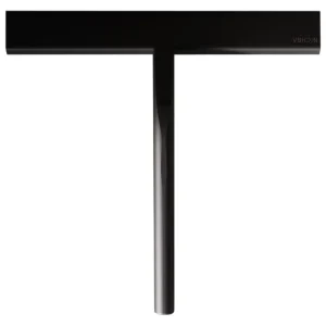 Nichba Badezimmeraccessoires^Duschabstreifer, Schwarz