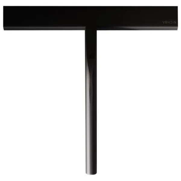 Nichba Badezimmeraccessoires^Duschabstreifer, Schwarz