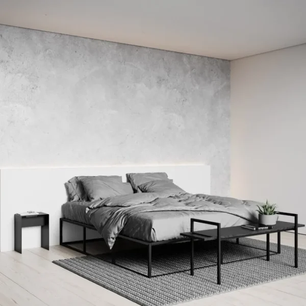 Stolab Sitzgelegenheiten-Nichba Hocker, Schwarz